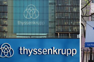 German company Thyssenkrupp said it expects regulators to block its merger plan with Indian steel company Tata. EPA