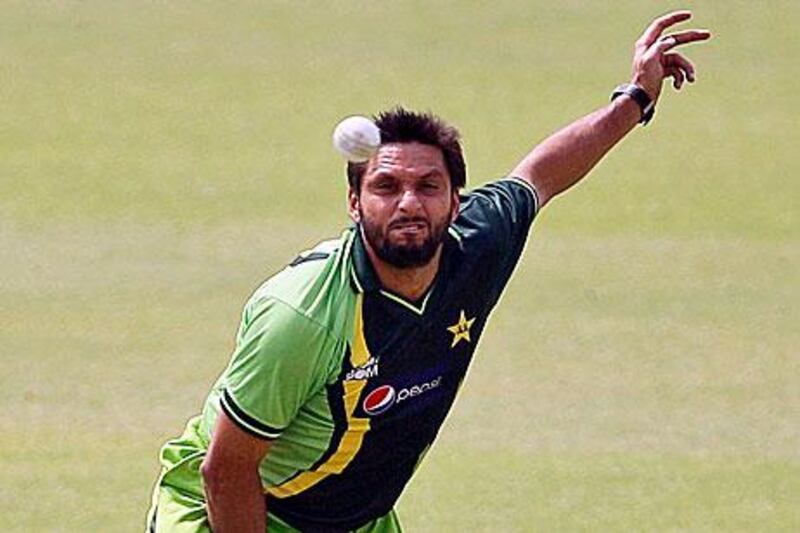 Shahid Afridi is the highest wicket-taker at this World Cup with 21 dismissals to his name. Kirsty Wigglesworth / AP Photo