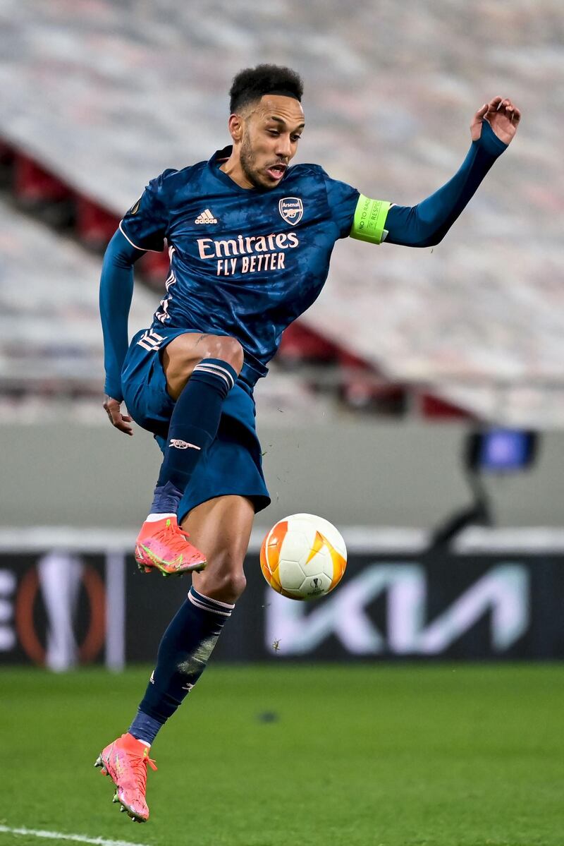 Pierre-Emerick Aubameyang - 6: He came close with a header early in the game, and again from a free-kick, but the Gabonese striker was kept quiet thereafter. AFP