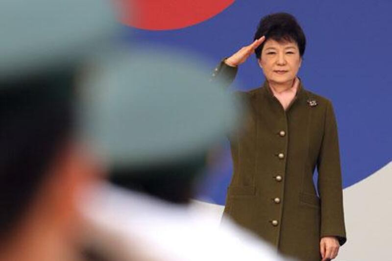 The statement did not actually use Park Geun-hye's name or title, referring to her only as the current 'owner' of the presidential Blue House in Seoul.