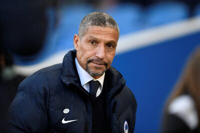 Soccer Football - FA Cup Fifth Round - Brighton & Hove Albion vs Coventry City - The American Express Community Stadium, Brighton, Britain - February 17, 2018  Brighton manager Chris Hughton before the match   Action Images via Reuters/Tony O'Brien