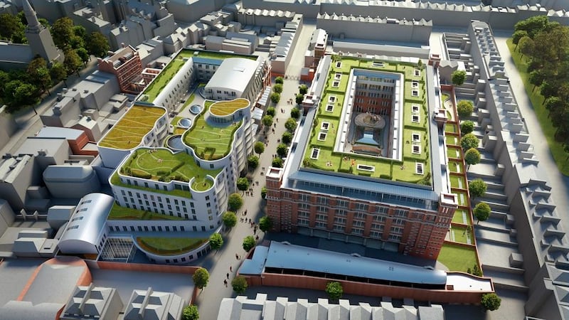 An overview of the Islington Square development. Courtesy Sager Group