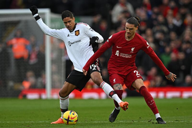 Raphael Varane – 2. A doubt before the game like Shaw, but Fabinho’s arm in his face let him know what this game means. Slow as he let Gapko get onto his favoured foot to shoot and put Liverpool ahead. Couldn’t clear his lines for the second and what was he doing for sixth? Or was it the seventh? AFP