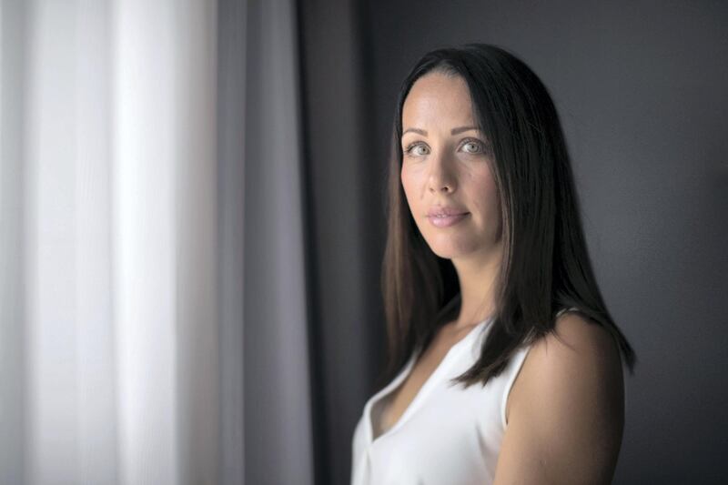 DUBAI, UNITED ARAB EMIRATES - MAY 3, 2018. 

Alexandra Sullivan, founder of Little Angels: Love through loss, a support group for parents who have lost infants at birth. The group meets every month and wants to create a safe place for mothers and fathers to share their grief and talk about their loss. 

(Photo by Reem Mohammed/The National)

Reporter: Nawal Al Ramahi
Section: NA