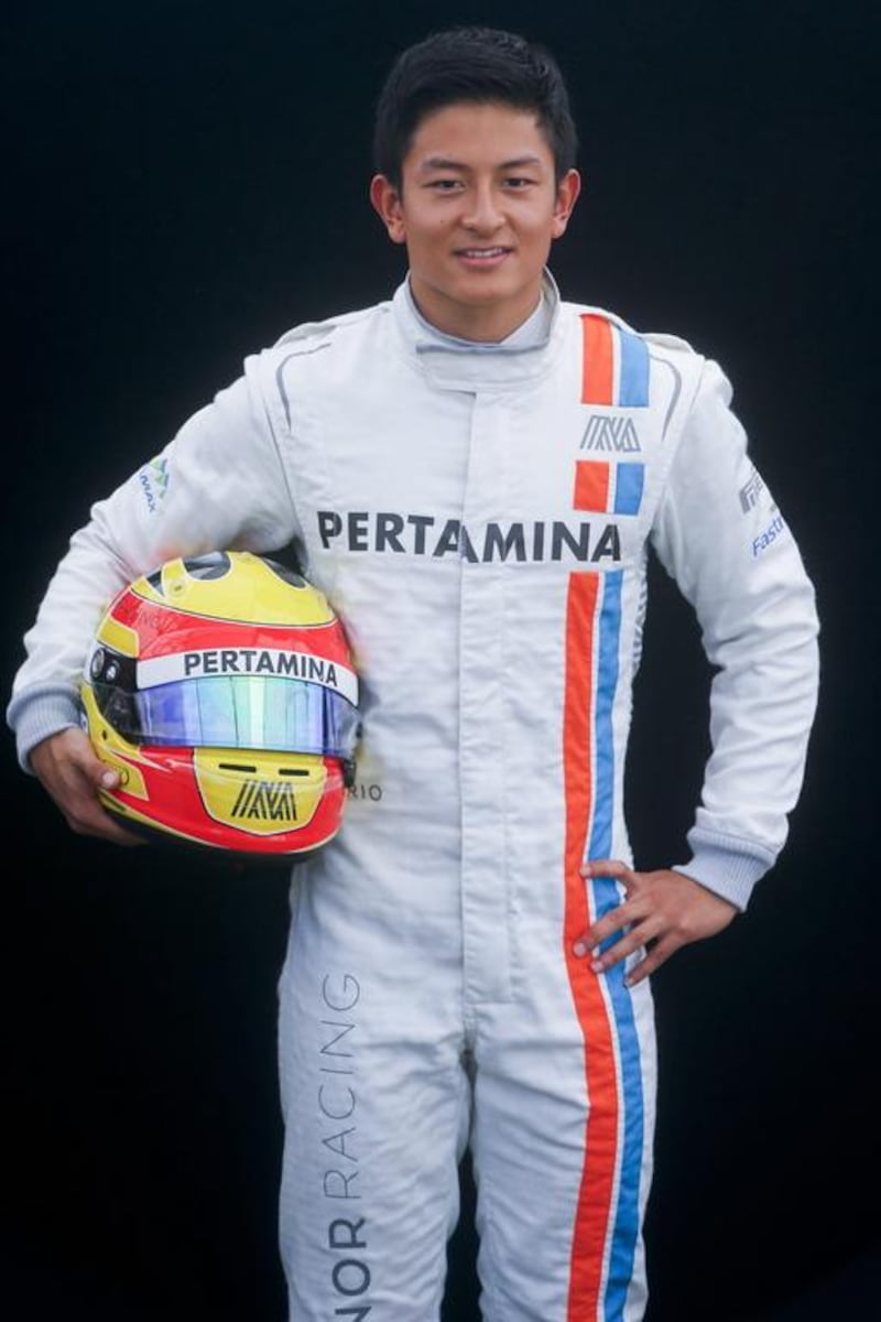 Rio Haryanto is only paid up to drive with Manor until the 11th race of the 21-race F1 season. Diego Azubel / EPA