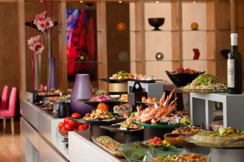 CuiScene at the Fairmont Bab Al Bahr, Abu Dhabi, has excellent food and a dedicated kids' corner.