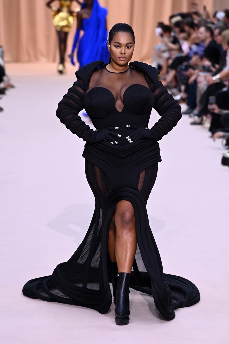 The Jean Paul Gaultier haute couture autumn/winter 2022-2023 show as part of Paris Fashion Week.