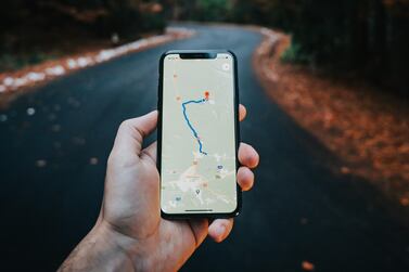 Google's Maps app will start directing drivers along routes estimated to generate the lowest carbon emissions based on traffic, slopes and other factors. Unsplash 