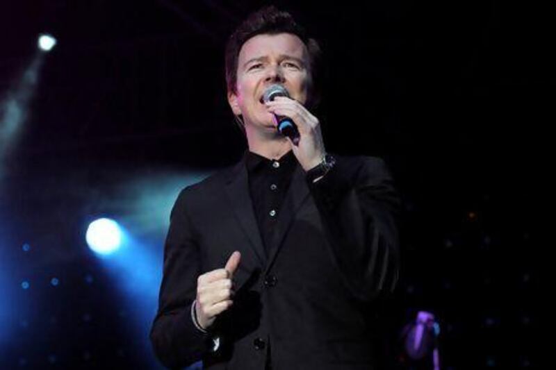 "You have some children ... and you realise that you don't want to be that guy that is running around," says Rick Astley of his 1993 retirement. Gareth Cattermole / Getty Images