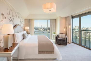 The St. Regis Cairo has opened in Egypt. Courtesy Marriott