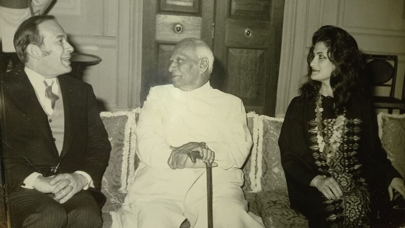The Al Kaylanis with President VV Giri of India. Photo: Haifa Al Kaylani OBE