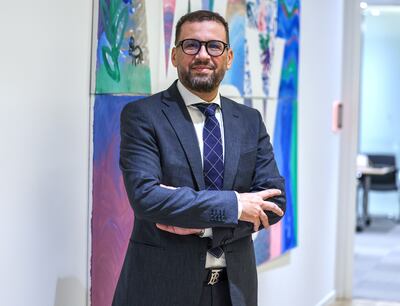 Dr Hazem Aly, clinical, medical and regulatory director at Novo Nordisk. Victor Besa / The National
