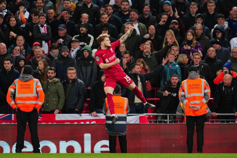 Harvey Elliott - 7. The 19-year-old joined the action in the 66th minute at Clark’s expense. He was the brightest of the substitutes and could have scored in normal time. Instead he slotted home the winning penalty. AP Photo 