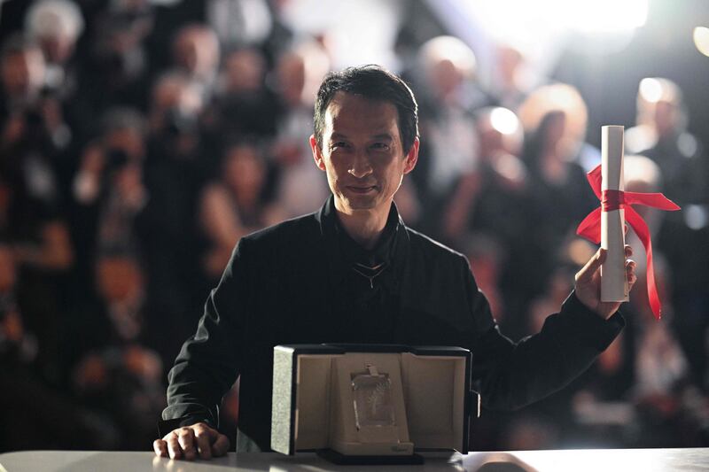 Tran Anh Hung won the Best Director prize at Cannes Film Festival last month. AFP