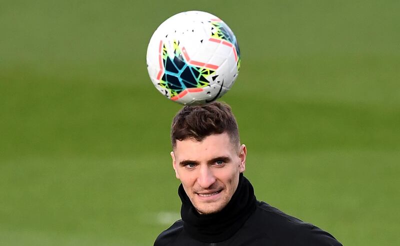 Paris Saint-Germain's Belgian defender Thomas Meunier is being considered by Manchester United. (90min.com). AFP