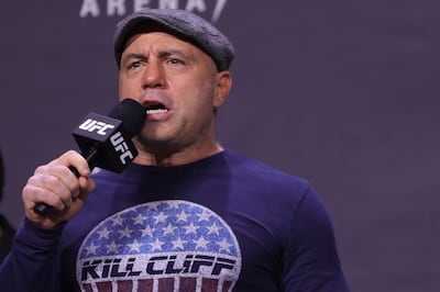 Controversial podcaster Joe Rogan is reportedly being paid $200 million by Spotify. AFP