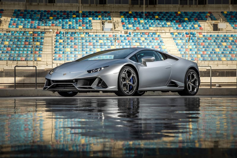 The new Lamborghini Huracan Evo has a top speed of more than 325kph, but the real magic hides in its clever electronics. Courtesy Lamborghini 
