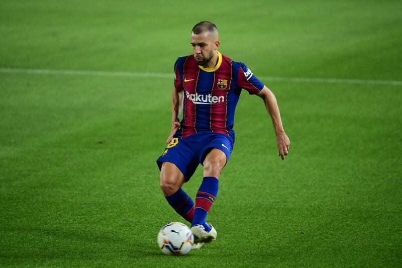 Jordi Alba. 5 – Tried to catch out Bono with a free-kick but his effort finished wide. Was sometimes caught out by Sevilla’s pace on the break and left the field injured before the end. AFP
