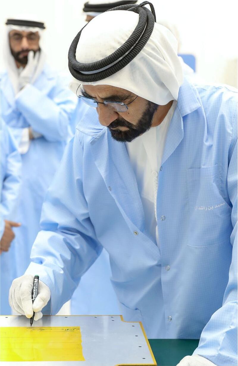Sheikh Mohammed bin Rashid has heralded the signing of a new space partnership between the Emirates and the United States