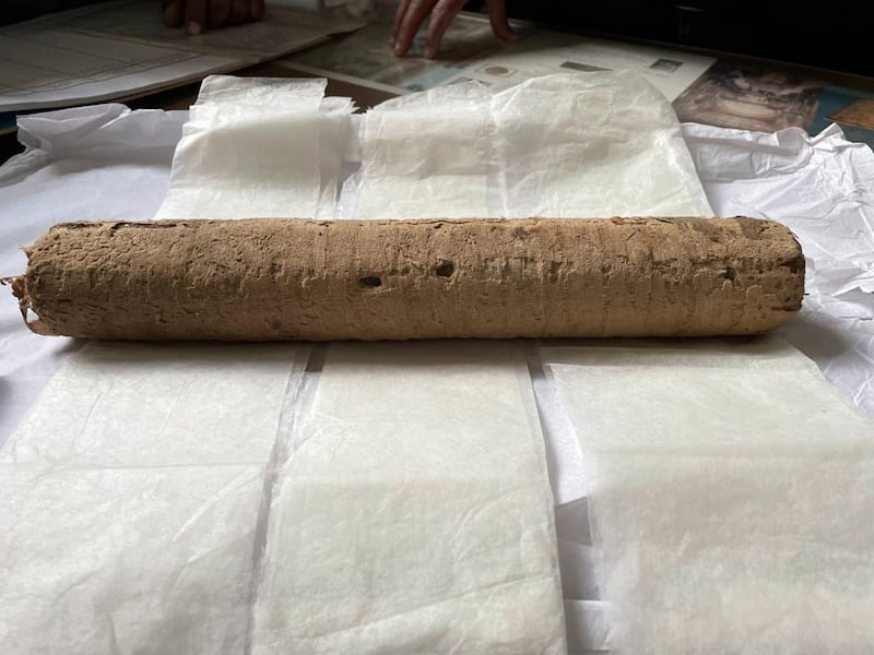 The papyrus scroll was fully restored and translated at the Egyptian Museum