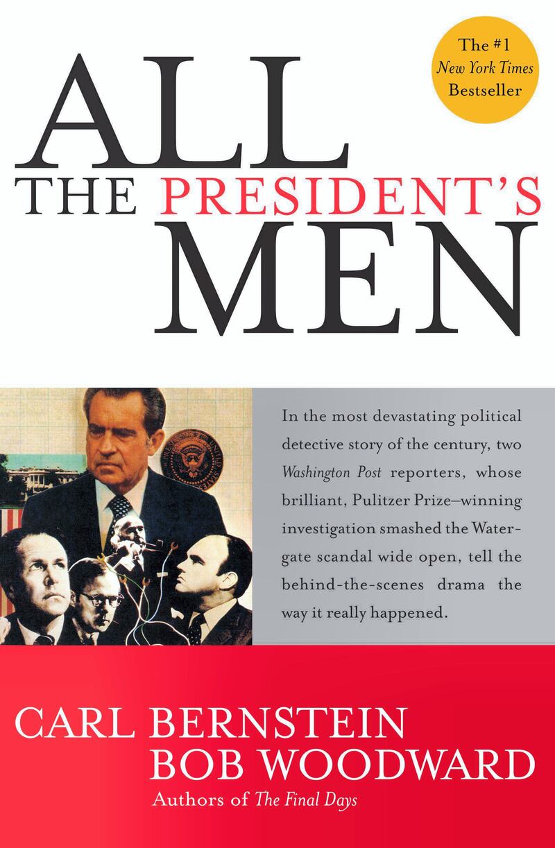 All the President's Men by Bob Woodward and Carl Bernstein. Courtesy Simon & Schuster