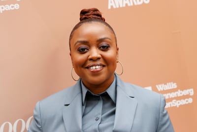Abbott Elementary creator and star Quinta Brunson will almost certainly be nominated for Lead Actress in a Comedy Series. AFP
