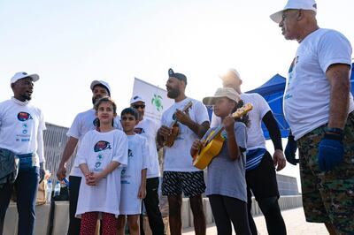 Fahad Al Abri's Musical Beach Clean-up events evolved into gatherings where hikers, athletes, and everyday people unite to protect the places they cherish. Photo: Fahad Al Abri