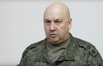 Gen Sergey Surovikin, commander of Russian forces in Ukraine. AP