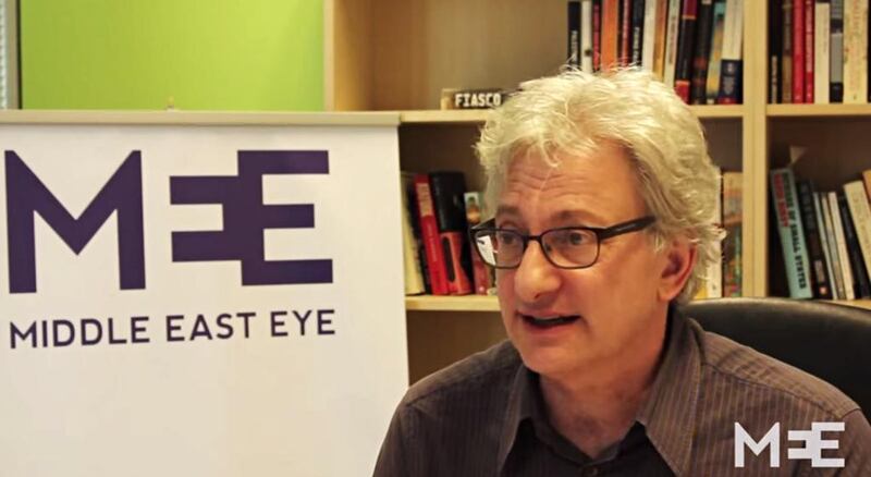 David Hearst, Middle East Eye editor. YouTube video grab