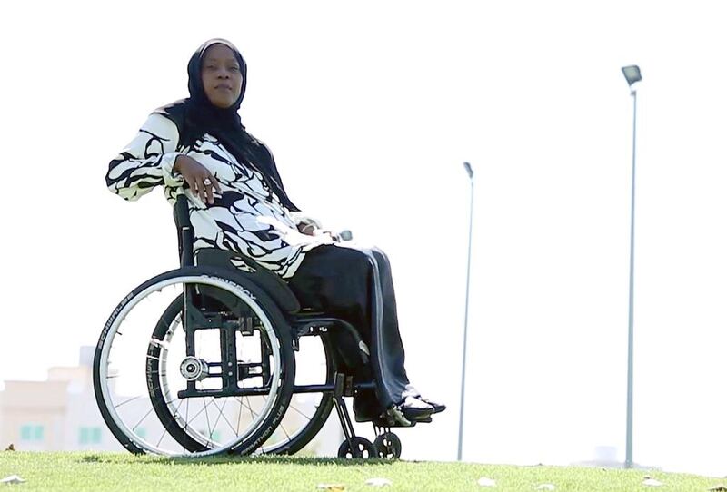 Kaltham Obaid Bakheet has produced a film about overcoming the challenges in her life, to inspire others with disabilities. Wam