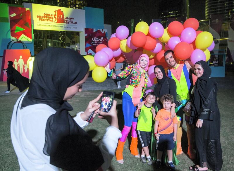 Dubai, United Arab Emirates-  Visitors at the park have other activities aside from the free Free DSF concert at the Burj Park, Dubai Downtown, Ruel Pableo for The National
