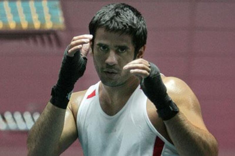 Eisa al Dah fights Ignasi Caballero Perez tonight for the UAE World Championship.