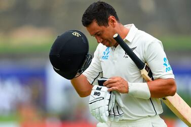 New Zealand batsman Ross Taylor scored 86 in New Zealand's first innings in Galle last week, although they would go on to lose to Sri Lanka. AFP