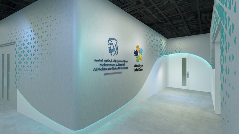 The entrance to the Dubai Cares pavilion at Expo 2020 Dubai. Courtesy, Dubai Cares