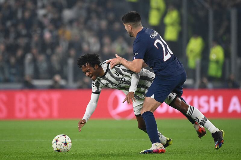 Juan Cuadrado 6 – The former Chelsea man got forward as often as he could and came close with two efforts in the first half before a stooping diving header enabled Bonucci to bundle home to level. Got into great areas, but his decision making often let him down. 

 AFP
