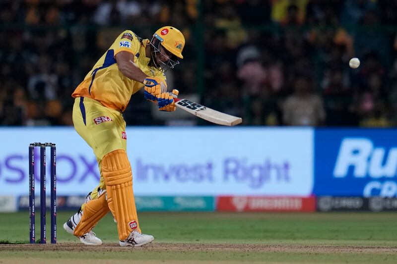 6. Shivam Dube (Chennai Super Kings v Lucknow Super Giants) - 102 metres. AP