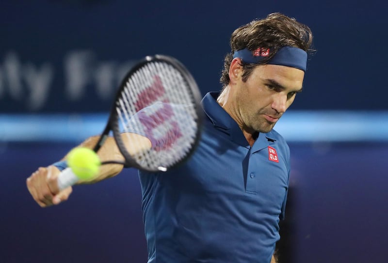 Roger Federer was in total control of his first-round match on Centre Court. Reuters