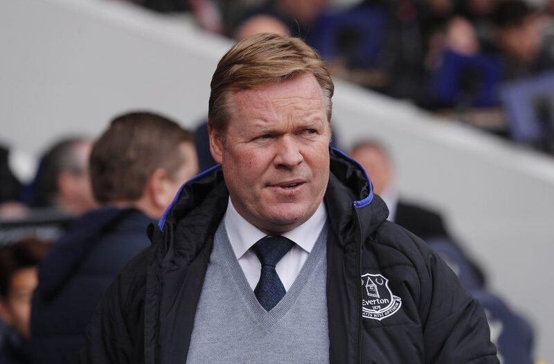 Ronald Koeman is among the managers being linked to the Barcelona job following Luis Enrique's announcement he is to step down at the end of the season. Eddie Keogh / Reuters