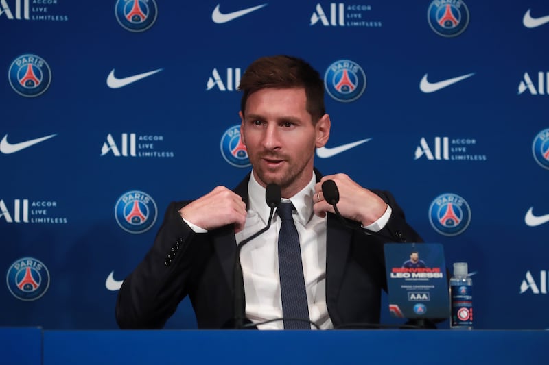 Lionel Messi has joined PSG on a two-year contract.