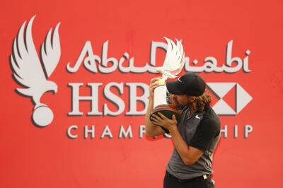 Race to Dubai champion Tommy Fleetwood returns to defend his Abu Dhabi HSBC Championship title. Andrew Redington / Getty Images