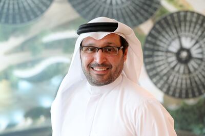 Tariq Al Gurg, the chief executive of Dubai Cares, the UAE charity organising the RewirEd global education summit at Expo 2020 Dubai. Chris Whiteoak / The National