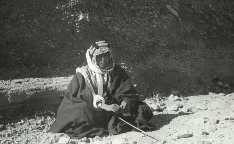 The explorer in 1925. He was the first European to cross the Rub Al Khali, or Empty Quarter, of Arabia. Getty
