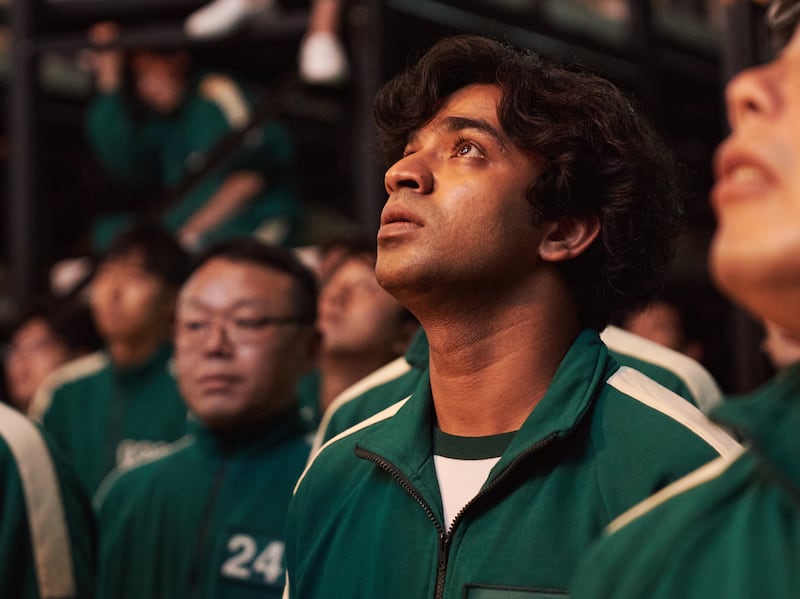 Indian actor Anupam Tripathi is one of the breakout stars of the South Korean TV series 'Squid Game'. Photo: Netflix
