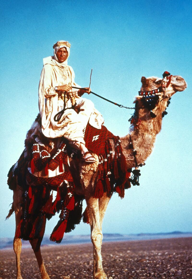 Editorial use only. No book cover usage.
Mandatory Credit: Photo by Columbia/Kobal/Shutterstock (5886141av)
Peter O'Toole
Lawrence Of Arabia - 1962
Director: David Lean
Columbia
BRITAIN
Scene Still
Action/Adventure
Lawrence d' Arabie