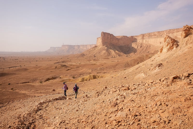 The Saudi desert in its splendour