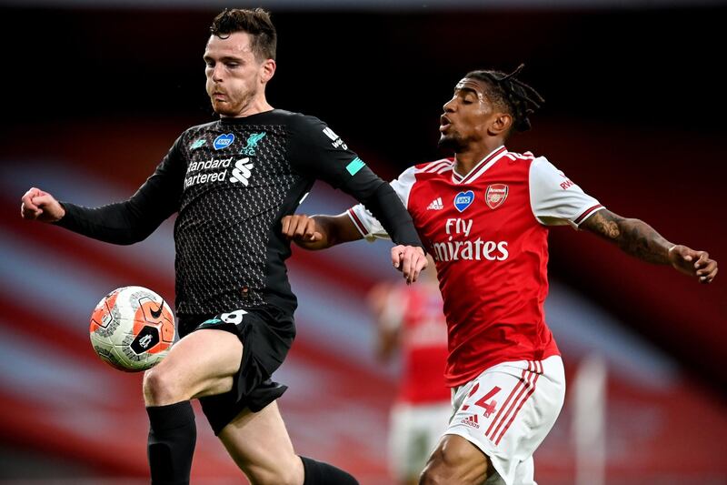 Andrew Robertson - 8: Liverpool's left-back was a force of nature. EPA