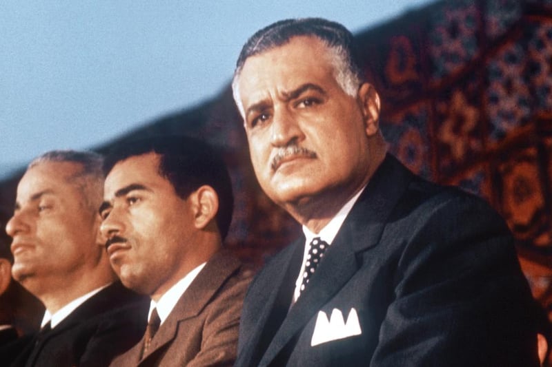 Egyptian president Gamal Abdel Nasser became an icon to Egyptians and people across the Middle East because of his speeches on radio. AFP PHOTO / INP / STAFF