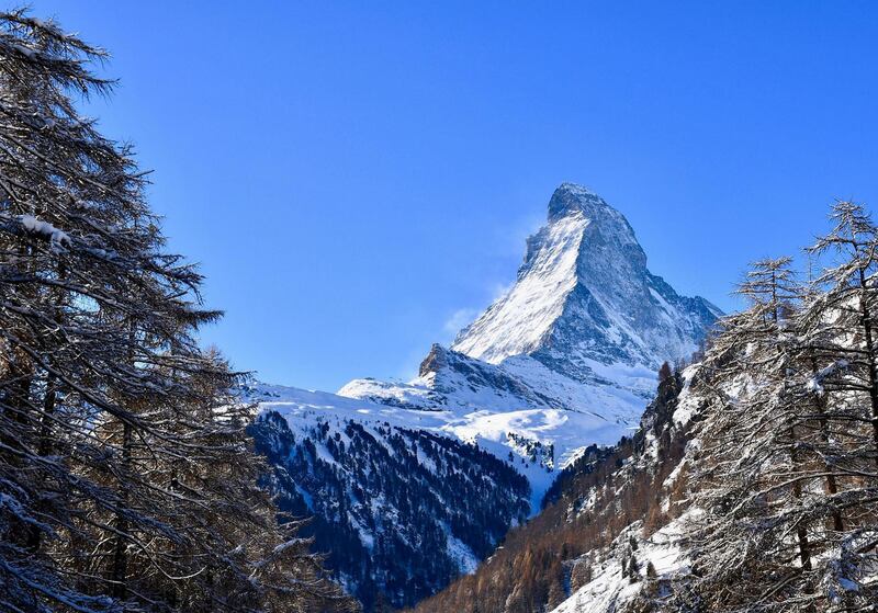 Out of all of the mountains that make up the Alps, the Matterhorn is likely the best known. Unsplash