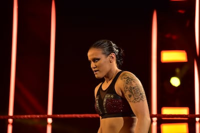 Shayna Baszler says she wouldn't mind another rivalry with Rhea Ripley. Photo: WWE