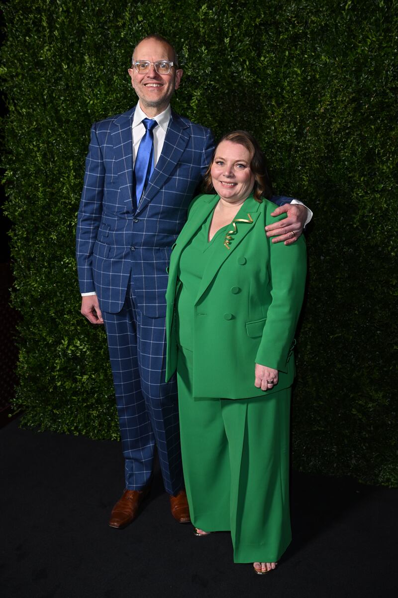 Nick Bicknell and Joanna Scanlan.